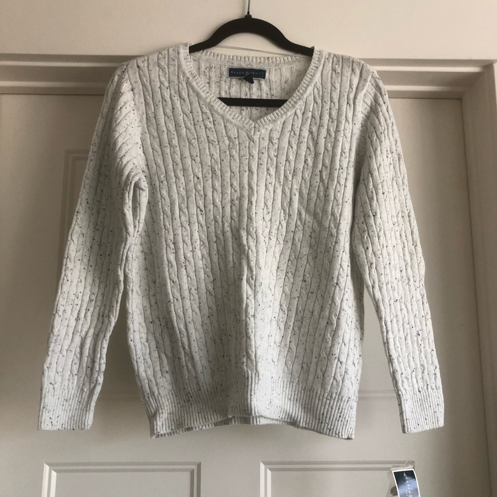 NWT Karen Scott knitted sweater size PL